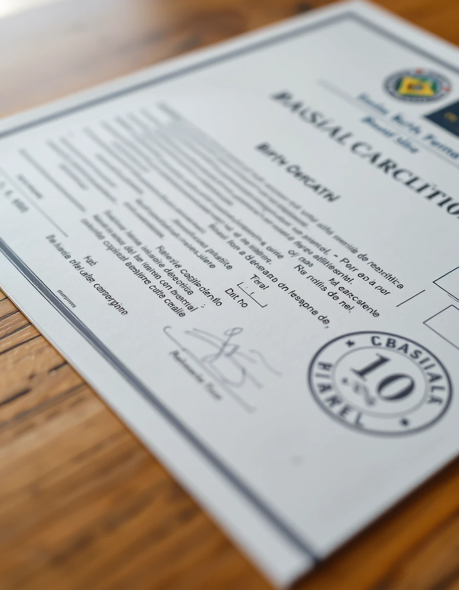 Certidao de nascimento original vs segunda via capa
